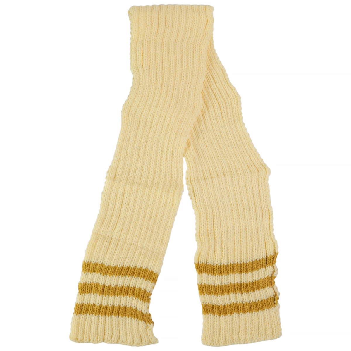 Πλεκτό κασκόλ Kitti κίτρινο με φωτεινή εμφάνιση για παιδικές βόλτες