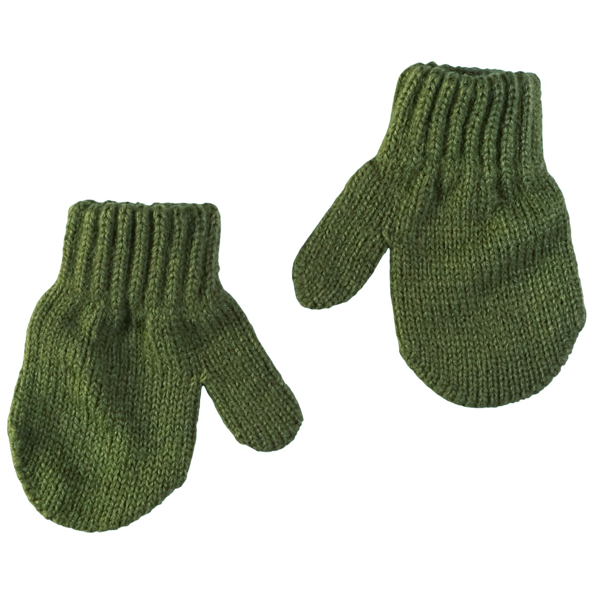 Πλεκτά γάντια Kitti πράσινα Teddy, ιδανικά για καθημερινή προστασία από το κρύο