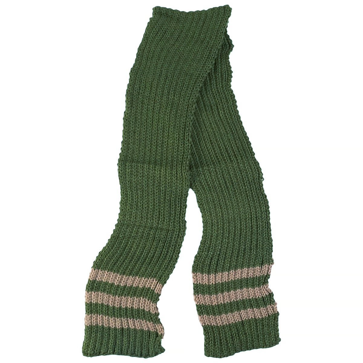 Πλεκτό κασκόλ Kitti πράσινο Teddy για αγόρι, άνετο και πρακτικό για τον χειμώνα