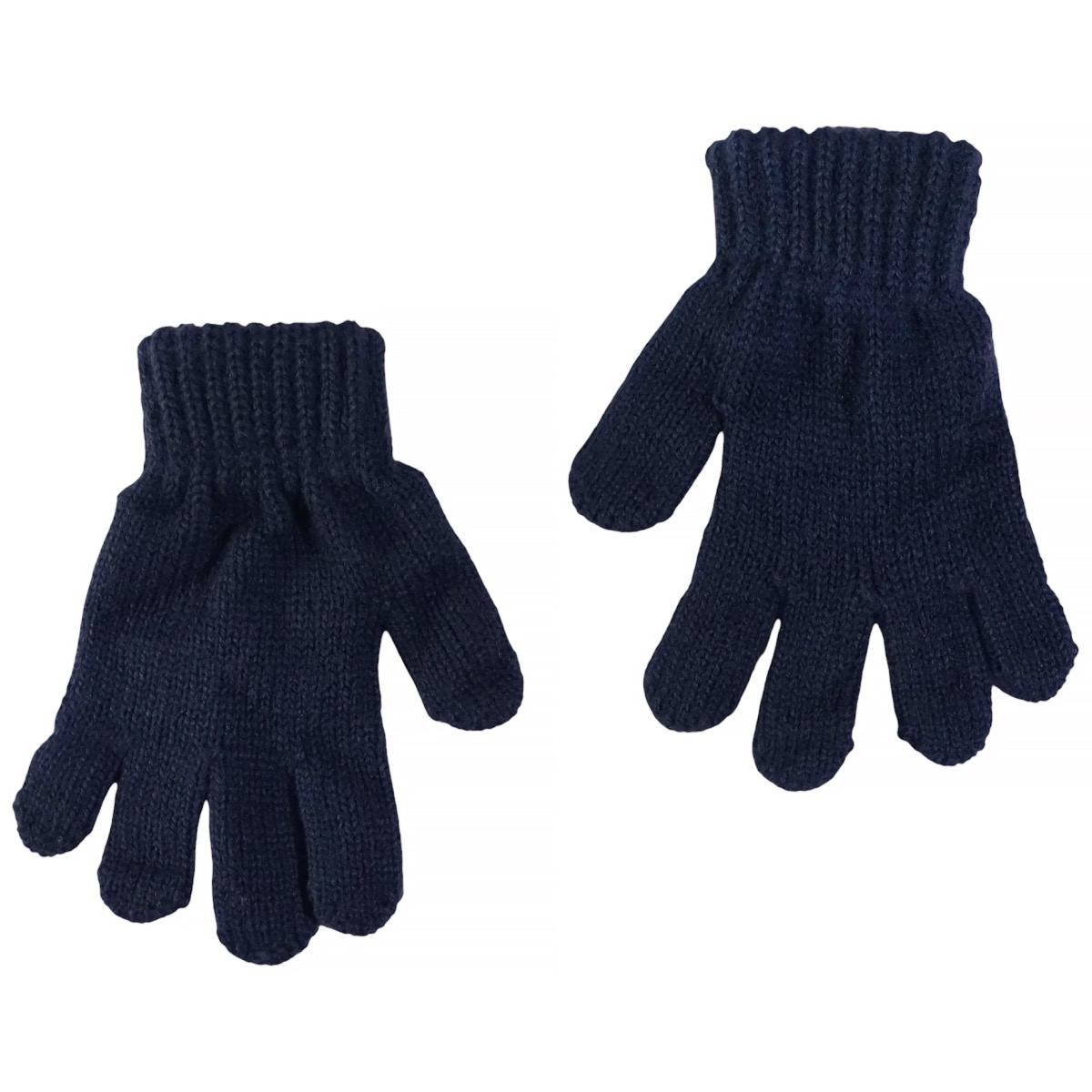 Γάντια Kitti από πλεκτό σετ Dino μπλε με πρακτικό στιλ για άνεση σε χειμερινές βόλτες.