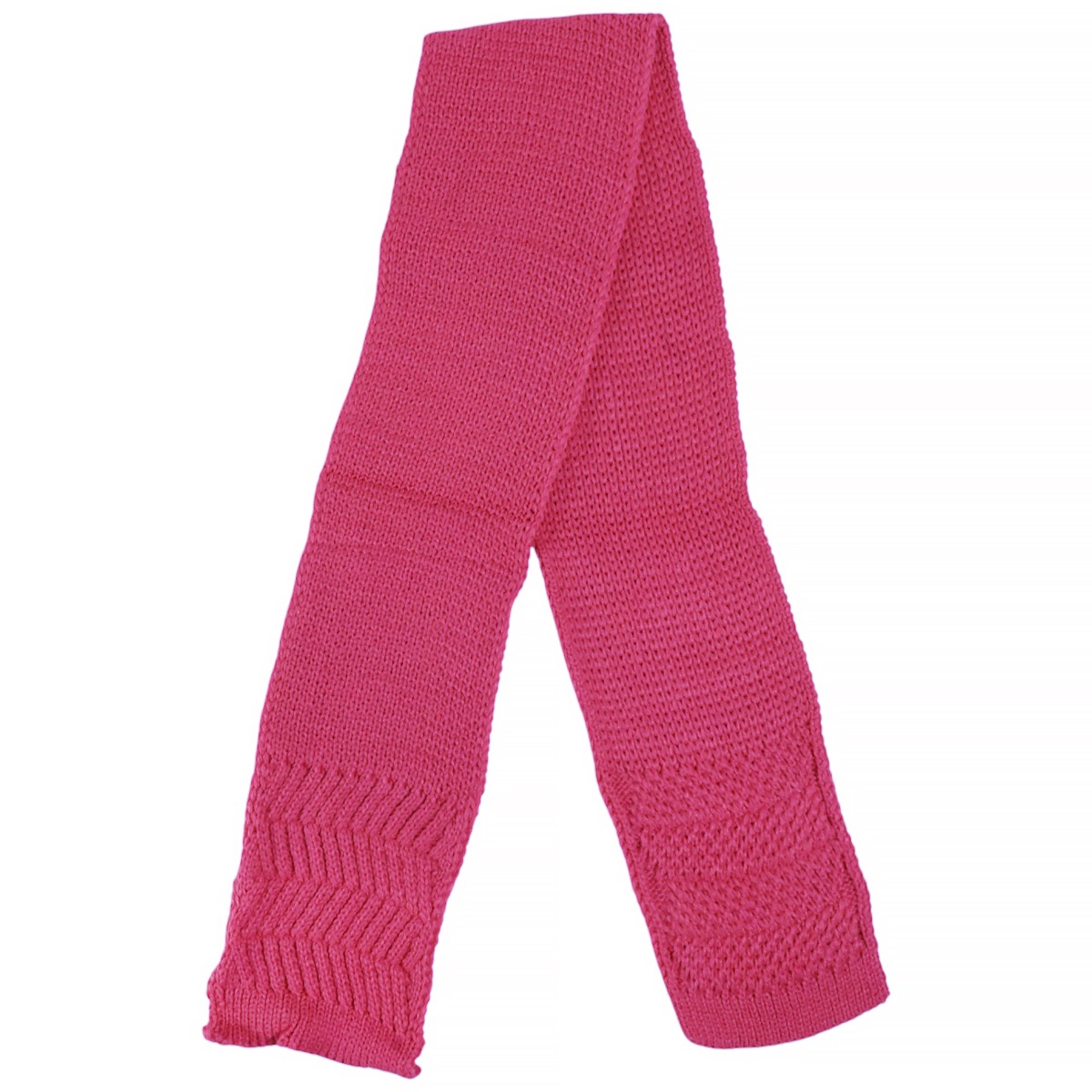 Kitti πλεκτό κασκόλ φούξια Little Rabbit σετ για κορίτσι