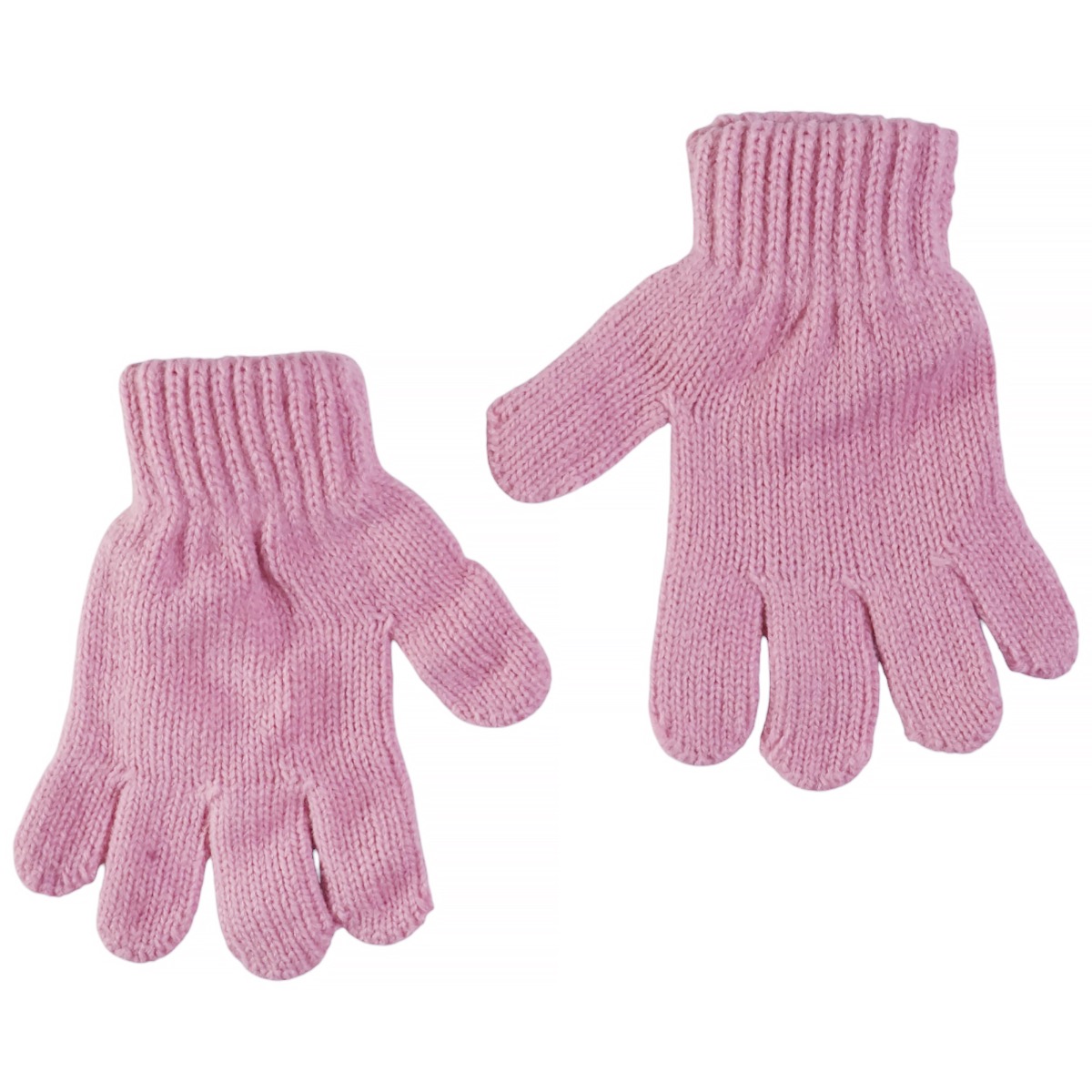 Kitti πλεκτά γάντια μοβ Purple Little Rabbit για κορίτσι