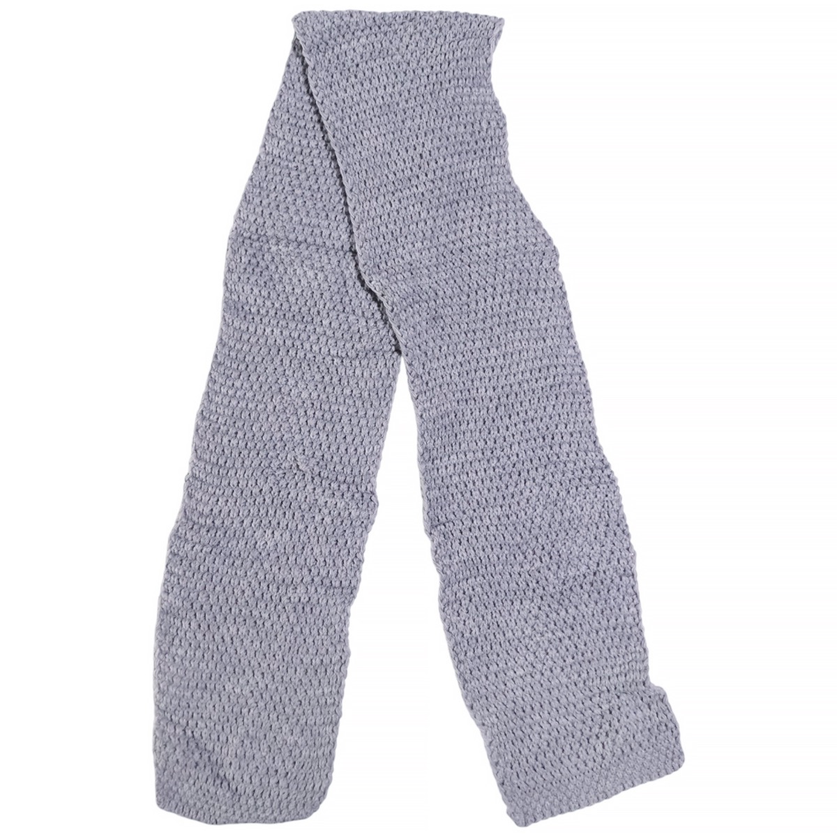 Kitti πλεκτό κασκόλ γκρι Always Brave in Green για αγόρι