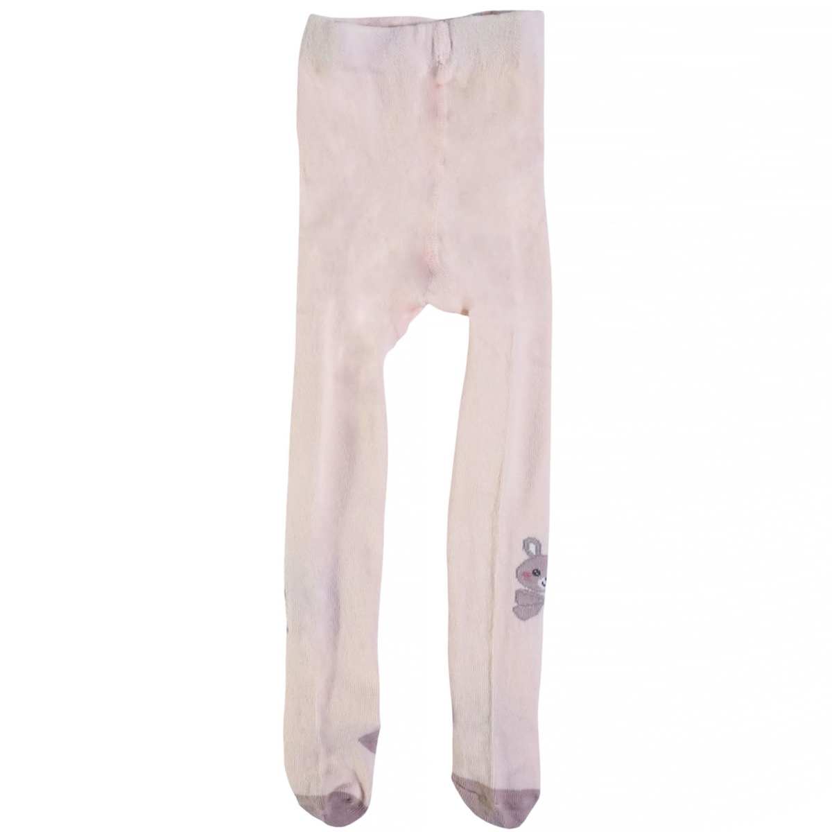 Katarmino Baby ροζ βρεφικό καλσόν με χαριτωμένο animal τύπωμα