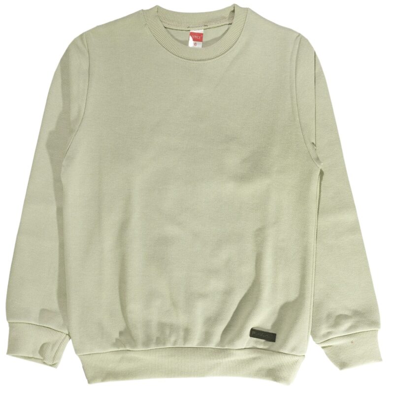 Joyce μπλούζα πικέ για αγόρι σε μπεζ χρώμα