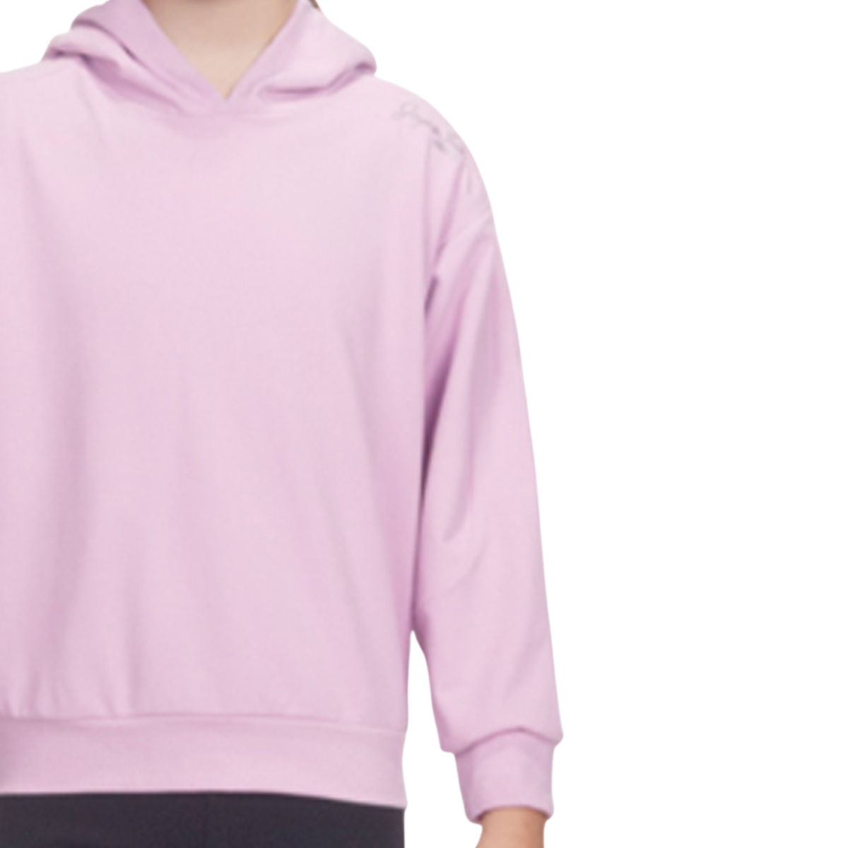 Joyce ροζ μπλούζα κουκούλα με λάστιχο για κορίτσι