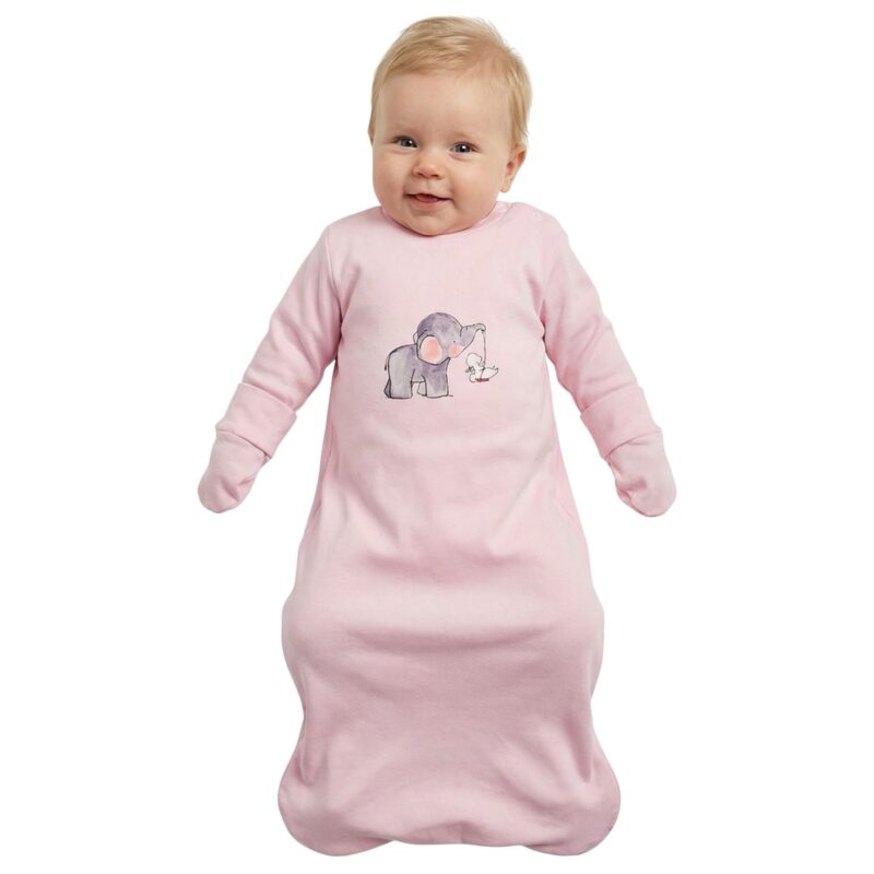 Little One βρεφικός σάκος μαιευτηρίου «Little Pink Elephant»