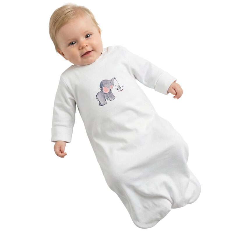 Little One βρεφικός σάκος μαιευτηρίου «Little White Elephant»