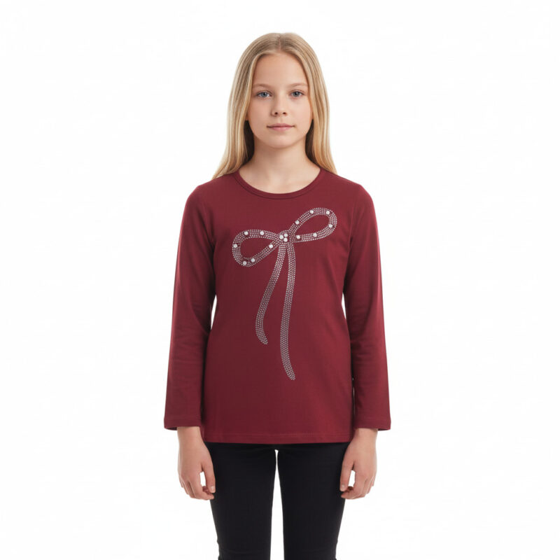 Γιορτινή επιλογή Sweet Junior με πλούσιες αποχρώσεις που ταιριάζει με τζιν, κολάν ή φούστα.