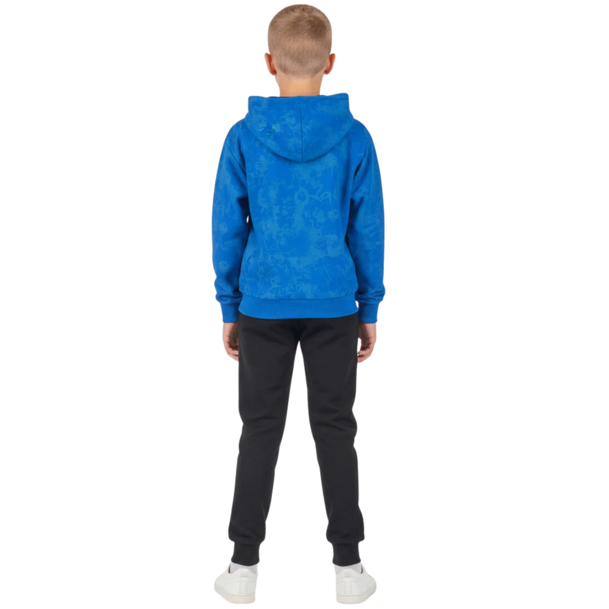 Joyce ανοιξιάτικη φόρμα για αγόρι σε μπλε και μαύρο, κατάλληλη για βόλτα και παιχνίδι
