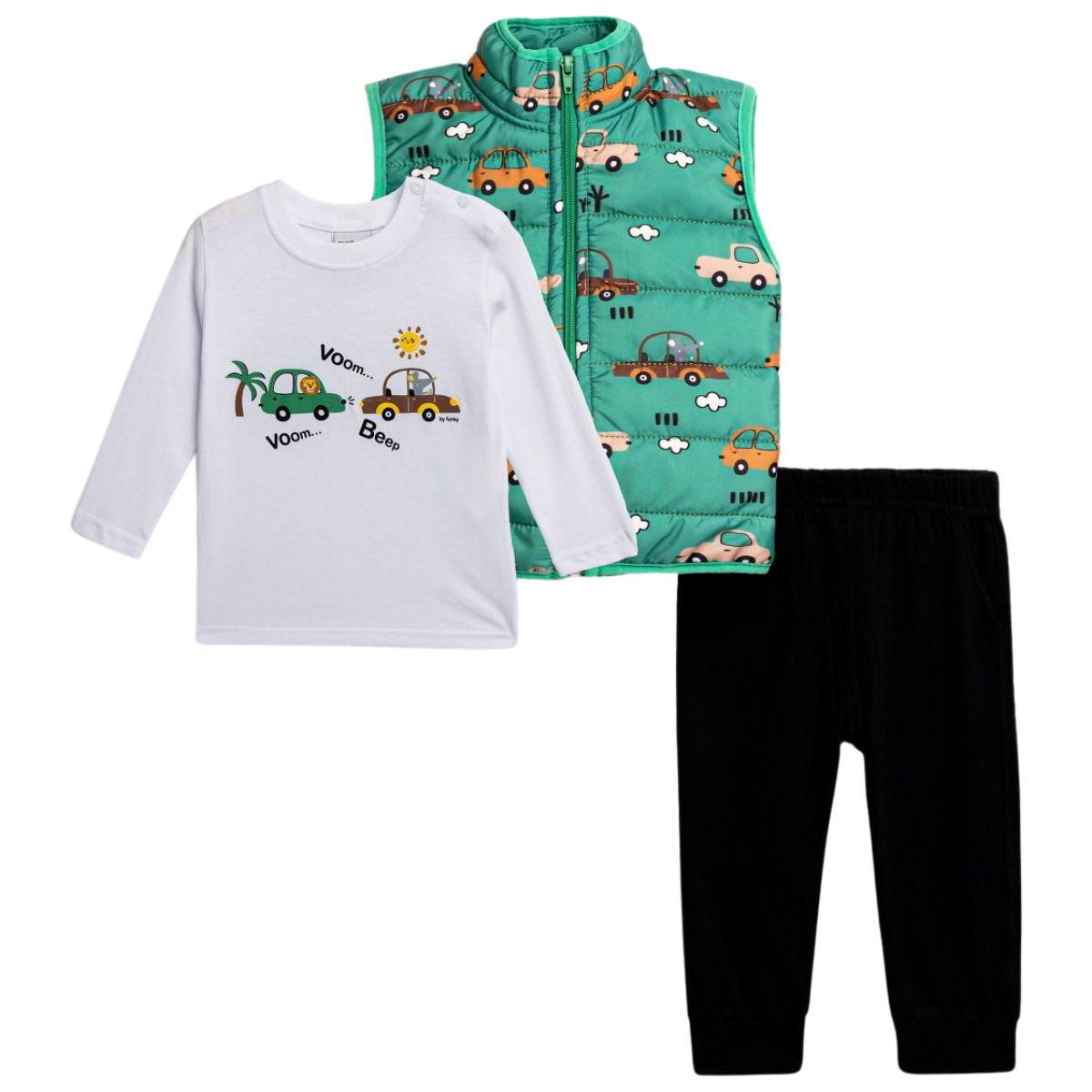 Σετ Funky «Voom Voom» για αγόρια, ιδανικό για άνοιξη και φθινόπωρο