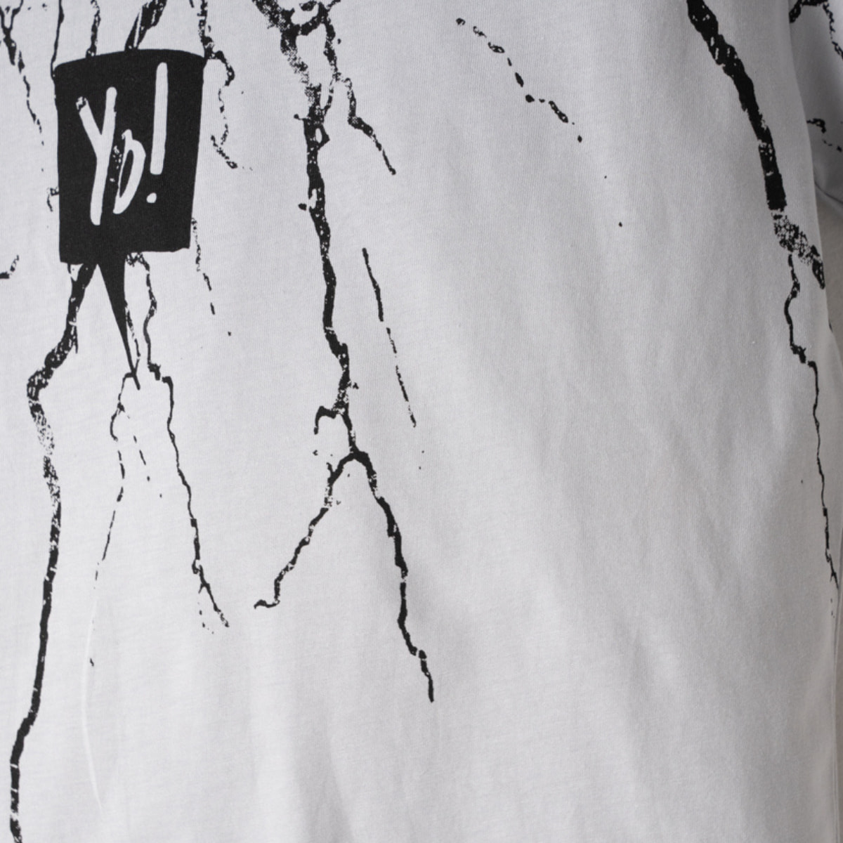 Μπλούζα Hashtag «Yo!» γκρι με μοντέρνο τύπωμα μπροστά