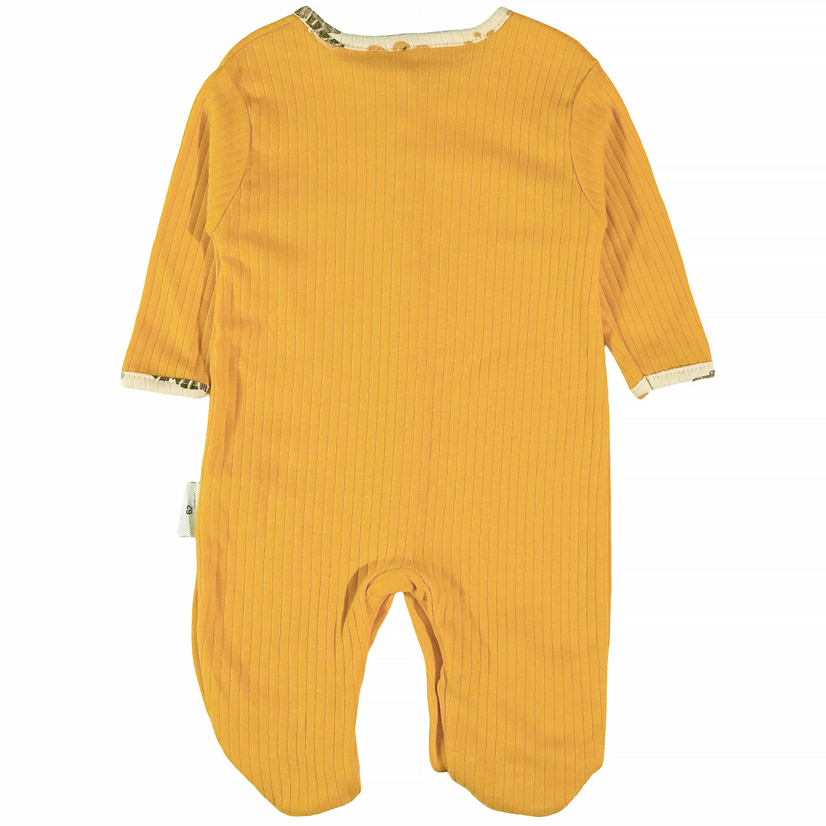 Midirik Baby Lion φορμάκι βρεφικό αγόρι σε ζεστή μουσταρδί απόχρωση, για άνοιξη και φθινόπωρο