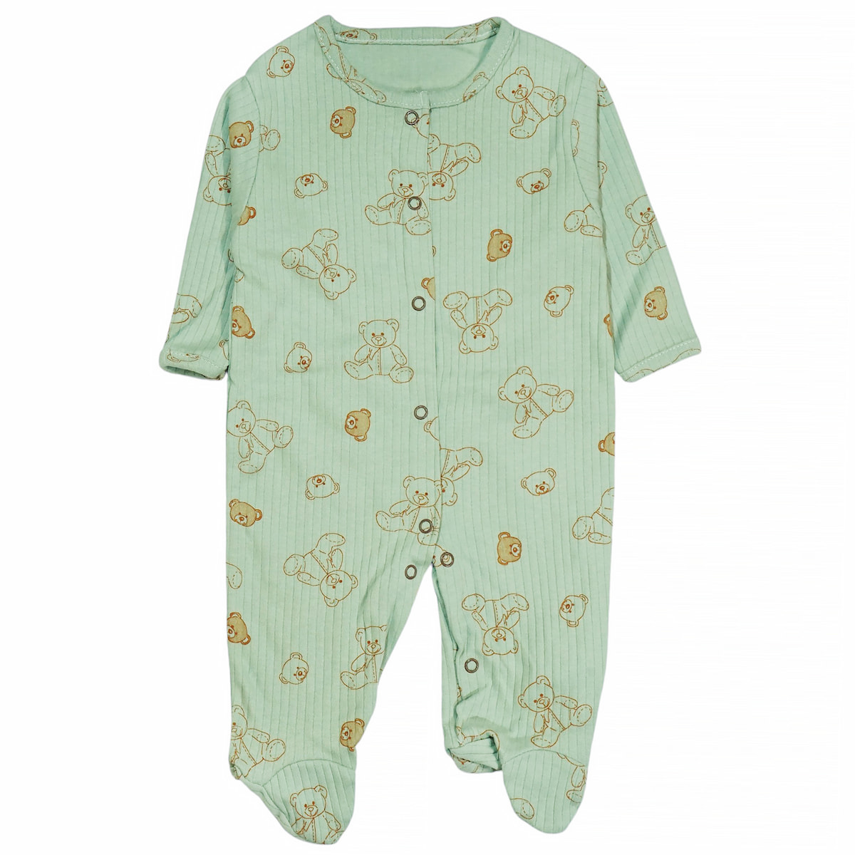 Midirik φορμάκι αγόρι με κουμπιά τρουκς κατά μήκος για γρήγορη αλλαγή πάνας