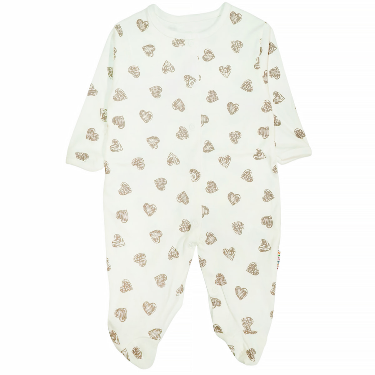 Midirik βρεφικό φορμάκι κορίτσι με πρακτικά τρουκς για άμεση πρόσβαση και εύκολη αλλαγή πάνας