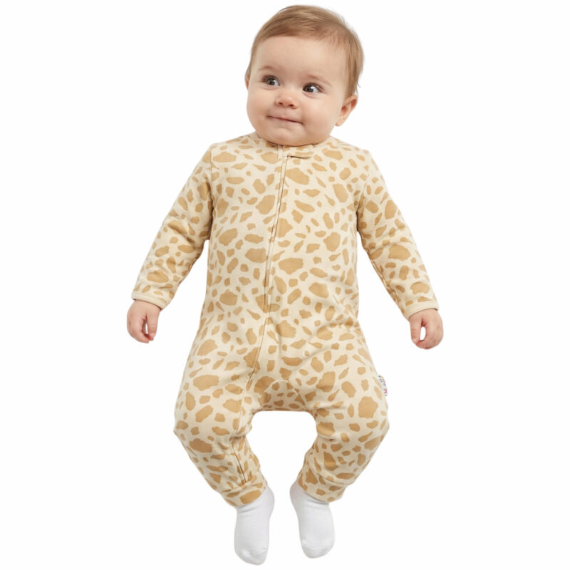 Midirik λεοπάρ φορμάκι για κορίτσι Cute Leopard με μοντέρνο μοτίβο