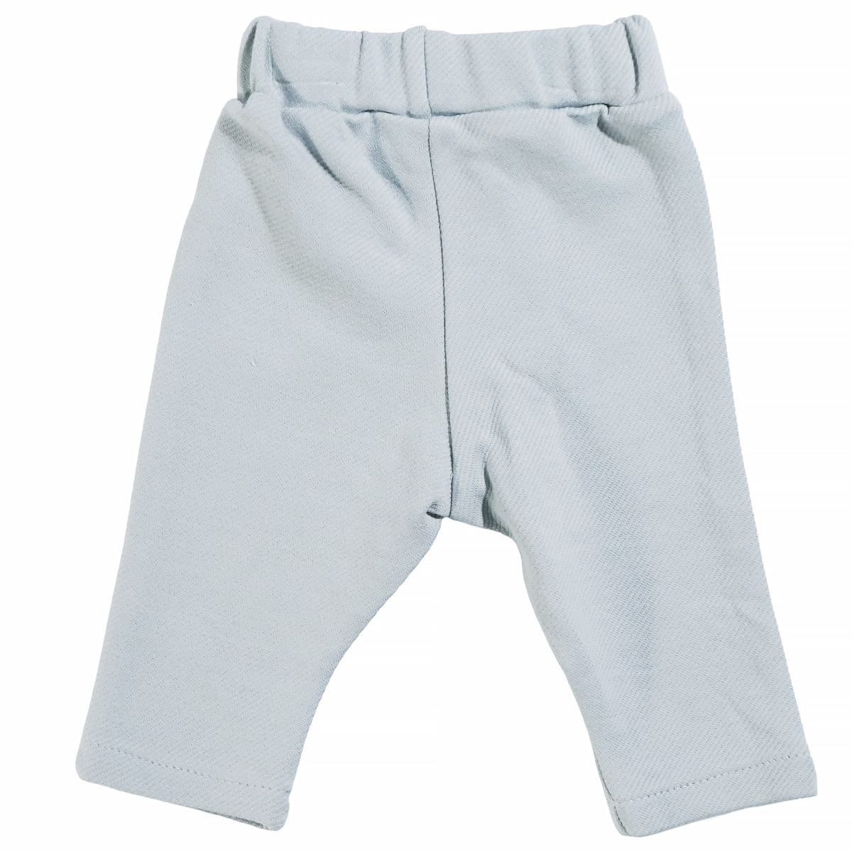 Πλεκτό βρεφικό παντελόνι Joyol σε γαλάζια απόχρωση με ελαστική μέση