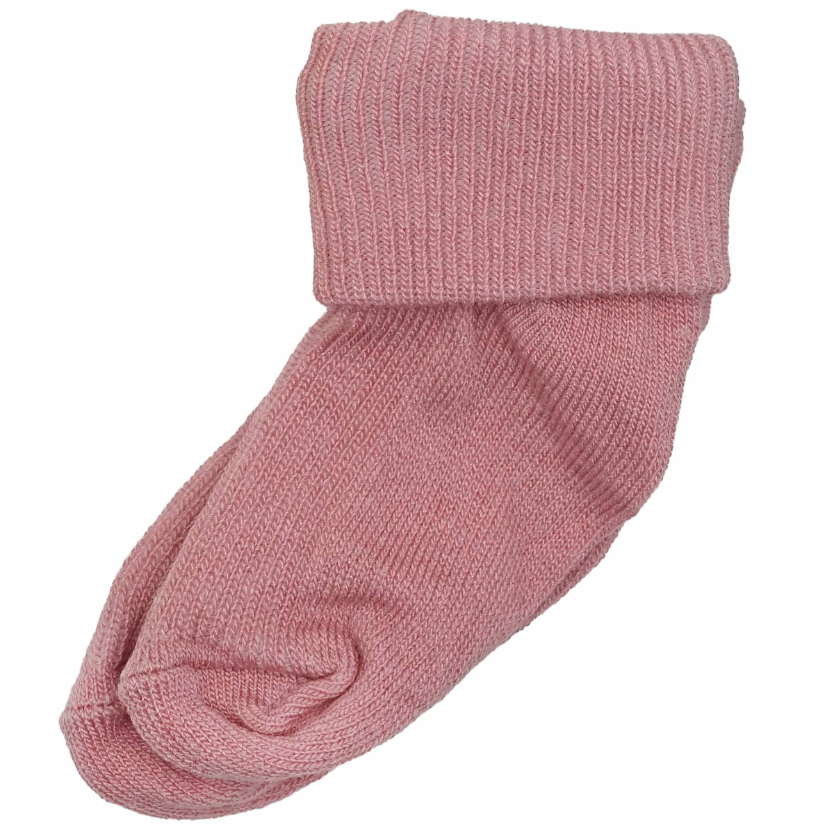 Ροζ βρεφικές κάλτσες Icon Baby με ελαστική πλέξη για νεογέννητα κορίτσια