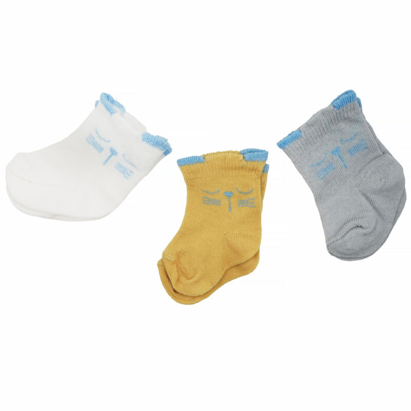 SVS Baby βρεφικές καλτσούλες τριών τεμαχίων «Urban Tiny» - Kidz.gr