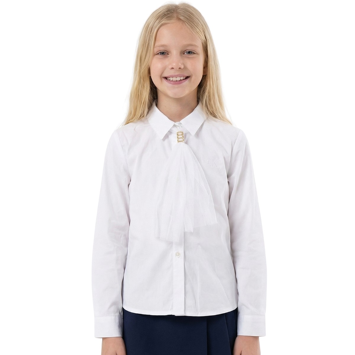 Carino Kids πουκάμισο παρέλασης με τούλι Golden Tulle - Kidz.gr