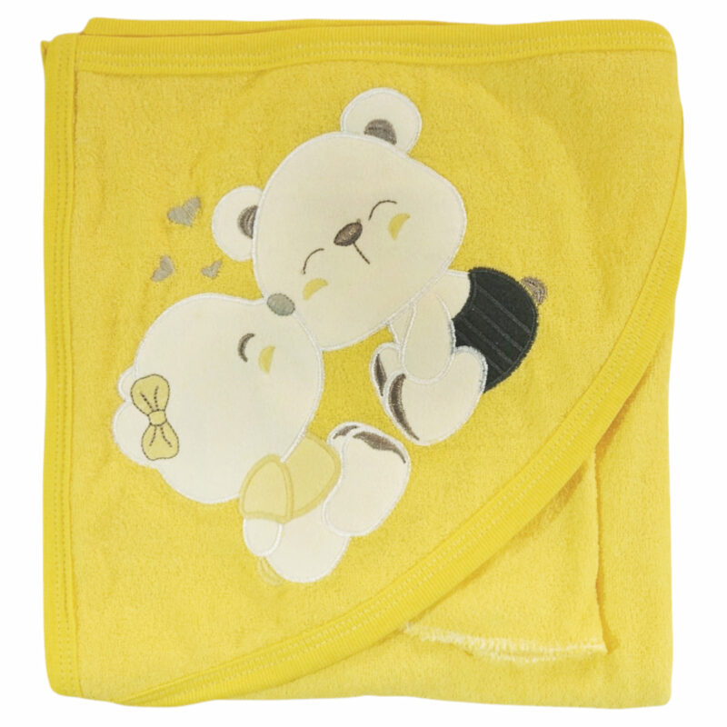 Μπουρνουζοπετσέτα Bear Splashes Pamuk Baby - Kidz.gr