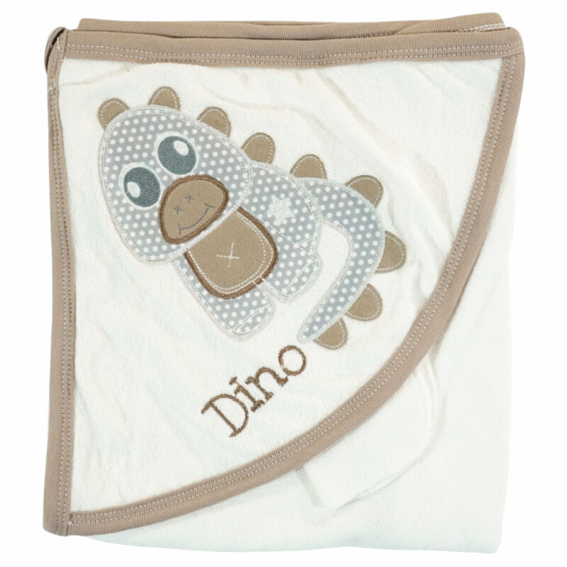 Μπουρνουζοπετσέτα Dino Roar Bath Pamuk Baby - Kidz.gr