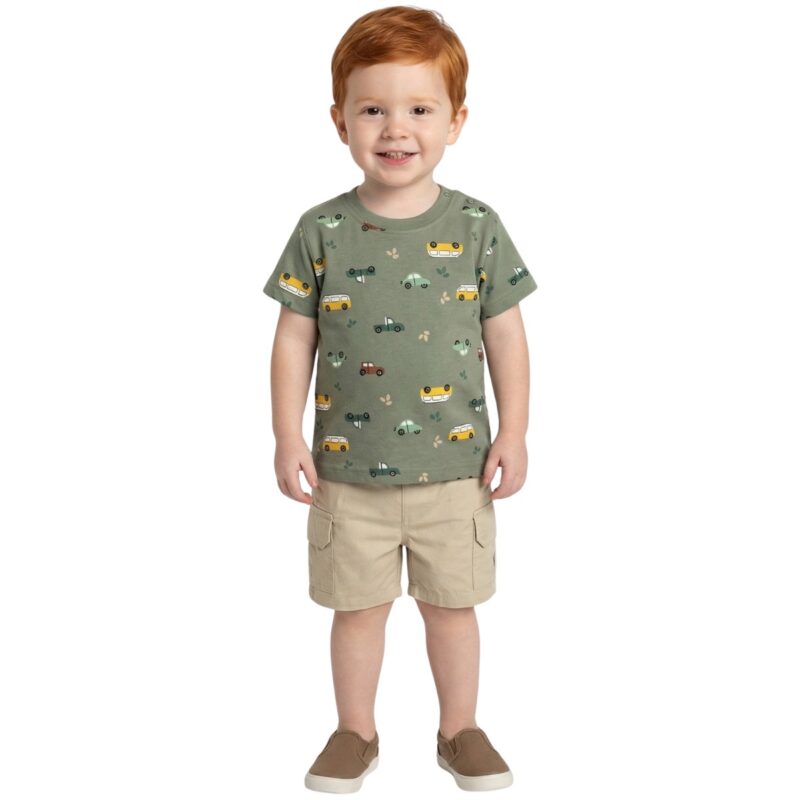 FunkY βρεφικό σετ μπλούζα με σορτσάκι «The Trip» - Kidz.gr