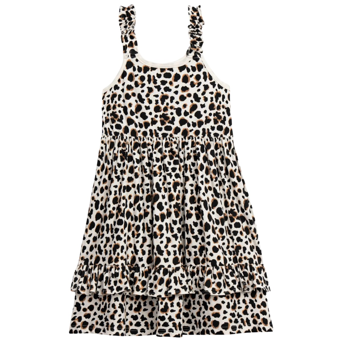 Funky φορεματάκι για κορίτσι με τιράντες και λάστιχο στη μέση