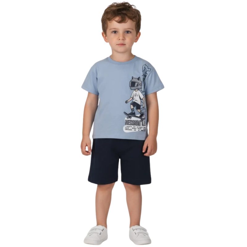 Σετ σορτσάκι Joyce Avatar για αγόρια - Kidz.gr