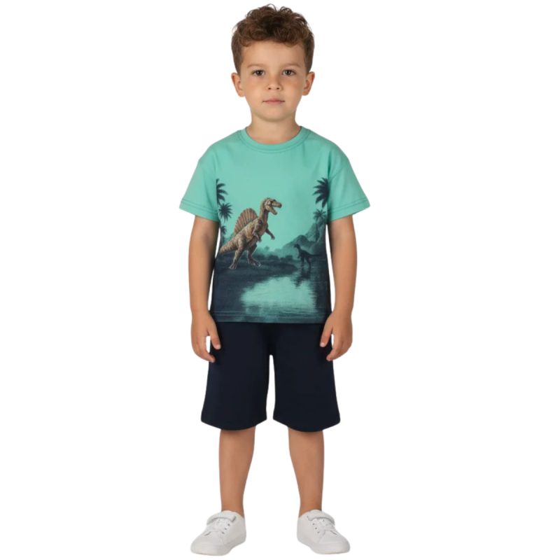 Σετ Joyce Natural View μπλούζα σορτσάκι - Kidz.gr