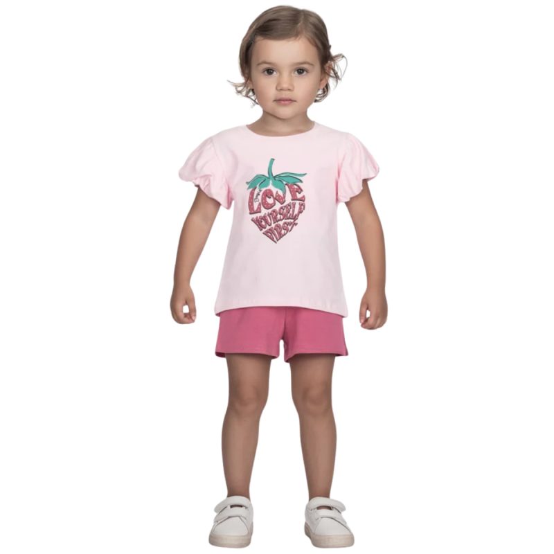 Ροζ σετ Love Yourself Joyce - Kidz.gr