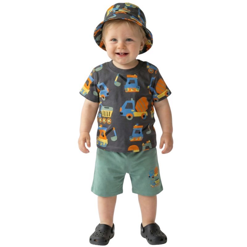 Βρεφικό σετ Rhythm And Lion Trax με καπελάκι - Kidz.gr