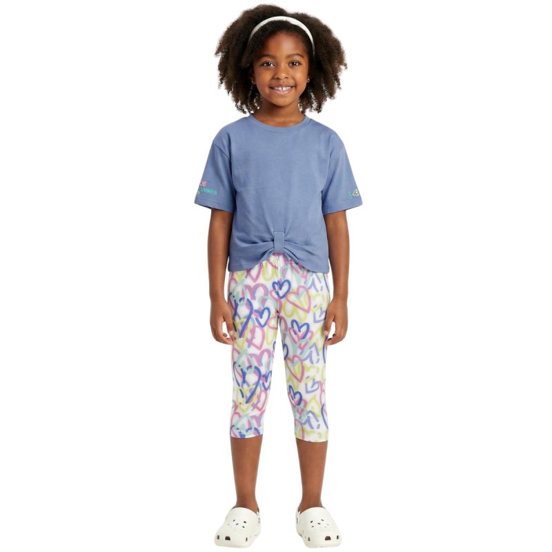 Σετ κολάν κάπρι Summer's Joy Trax παιδικό - Kidz.gr