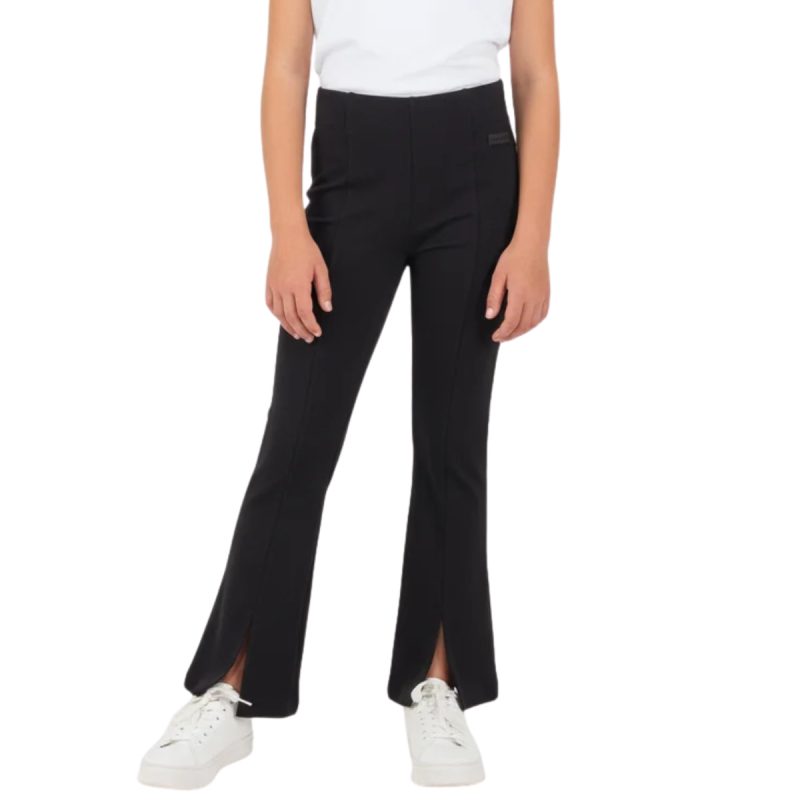 Joyce σκούρο παντελόνι flair ριμπ ύφασμα Dark Flare - Kidz.gr