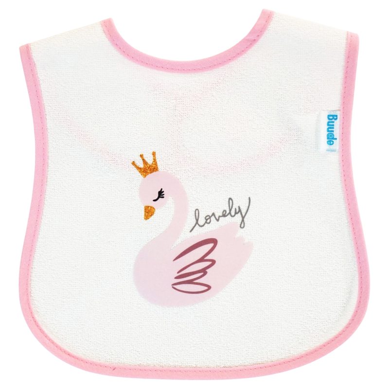 σαλιάρα Lovely Swan Buude - Kidz.gr