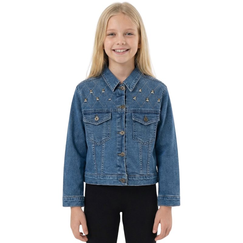 Bayhas Girls τζιν μπουφάν «Shiny Denim»