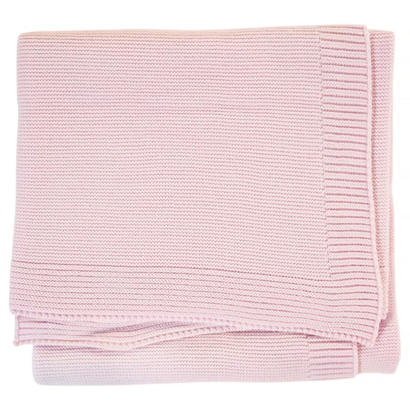 Story Baby ελαφριά κουβερτούλα για βρεφικό λίκνο, πορτ μπεμπέ ή καροτσάκι (0,85m X 0,85m) «Pink»