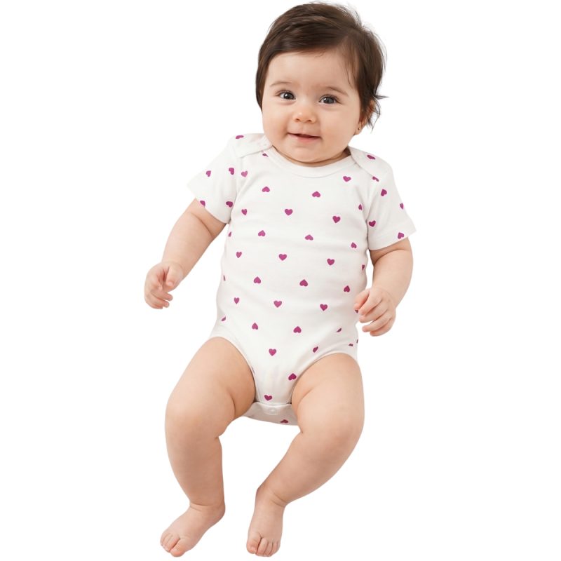 Nayinom κοντομάνικο βρεφικό κορμάκι «Tiny Love»