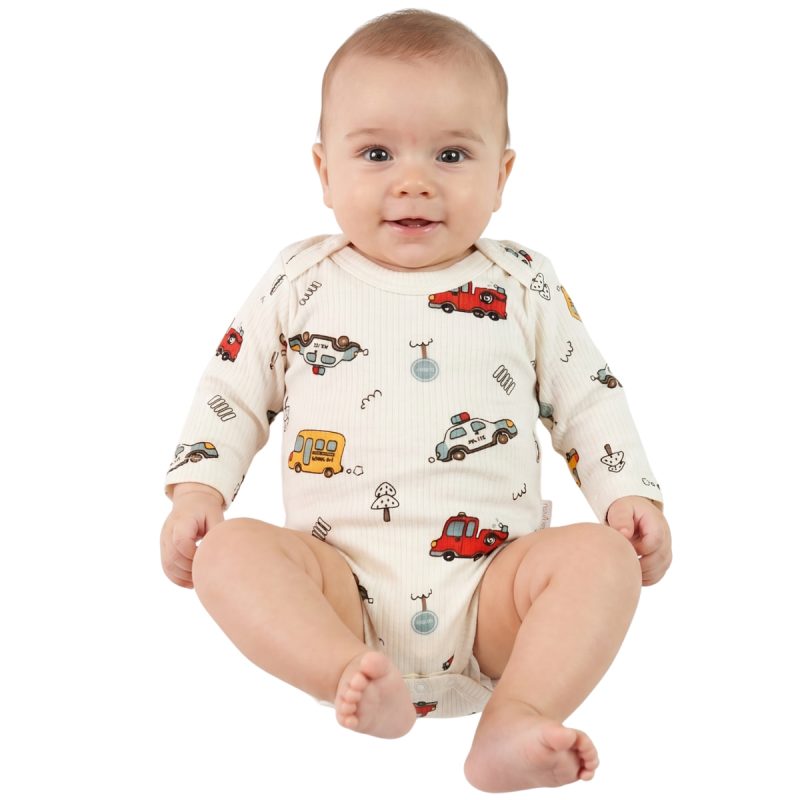 Nayinom κοντομάνικο βρεφικό κορμάκι «Little Racer»